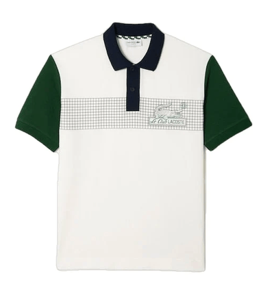 Lacoste Polo Blanc loose - Lothaire
