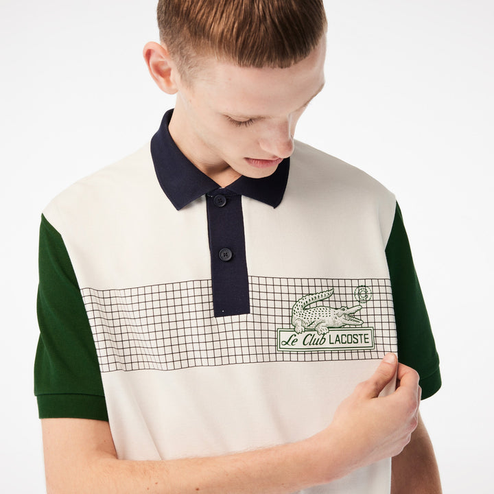 Lacoste Polo Blanc loose - Lothaire