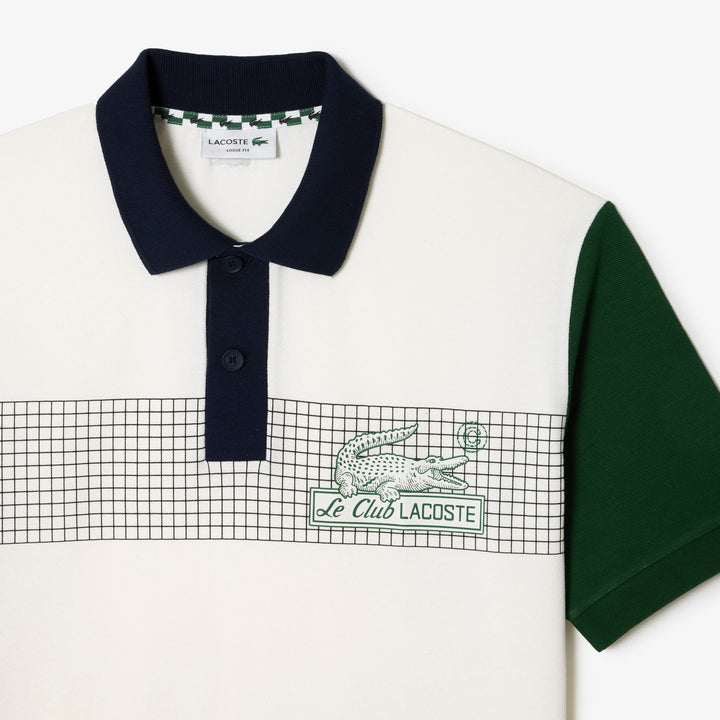 Lacoste Polo Blanc loose - Lothaire