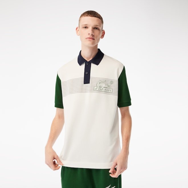Lacoste Polo Blanc loose - Lothaire