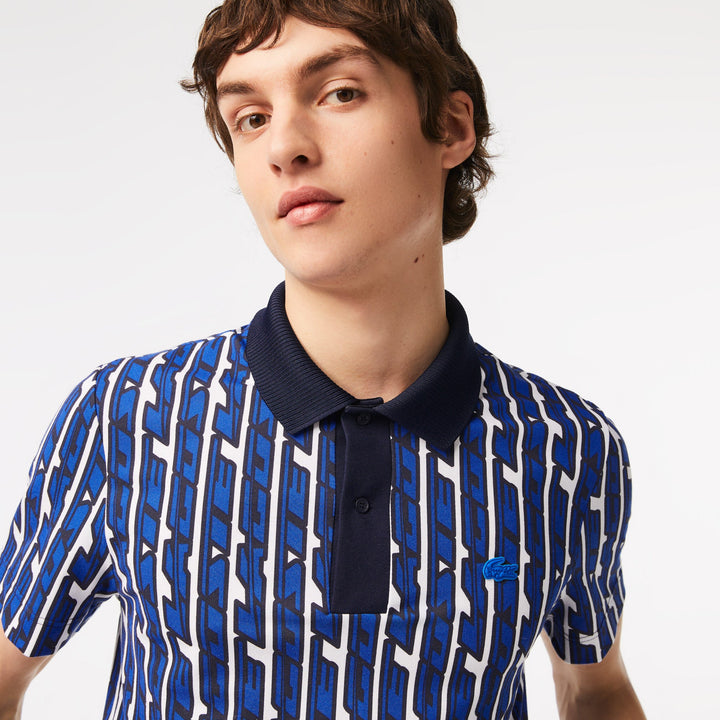 Lacoste Polo Bleu Movement - Lothaire