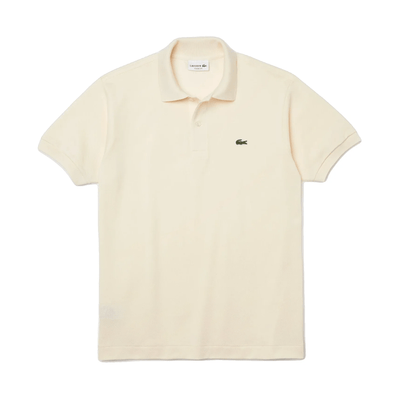 Lacoste Polo Original Blanc Crème L.12.12 coton petit piqué - Lothaire