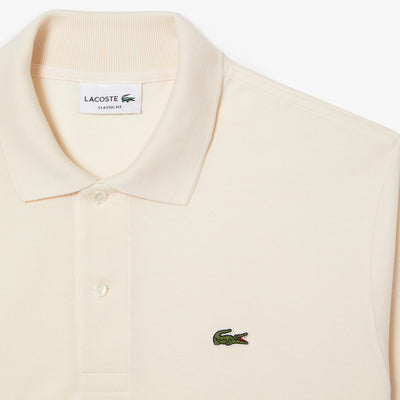 Lacoste Polo Original Blanc Crème L.12.12 coton petit piqué - Lothaire