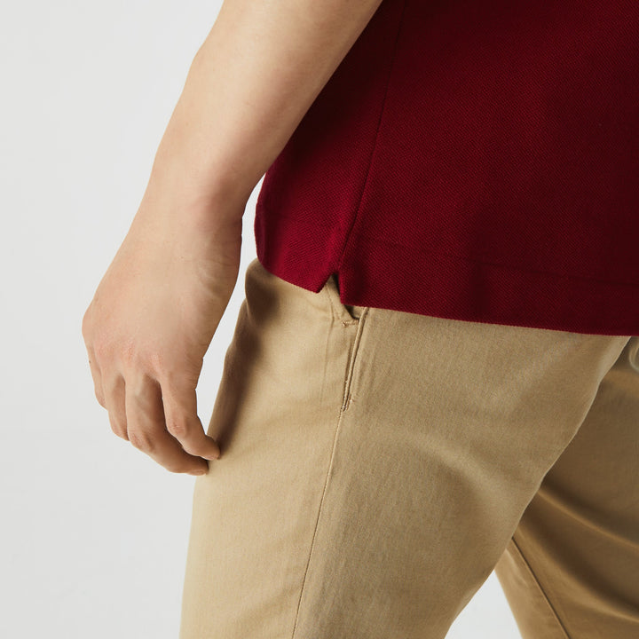 Lacoste Polo Original Bordeaux L.12.12 coton petit piqué - Lothaire