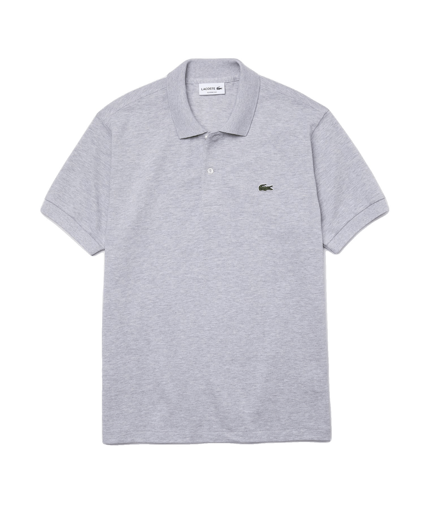 Lacoste Polo Original Gris chiné L.12.12 coton petit piqué - Lothaire