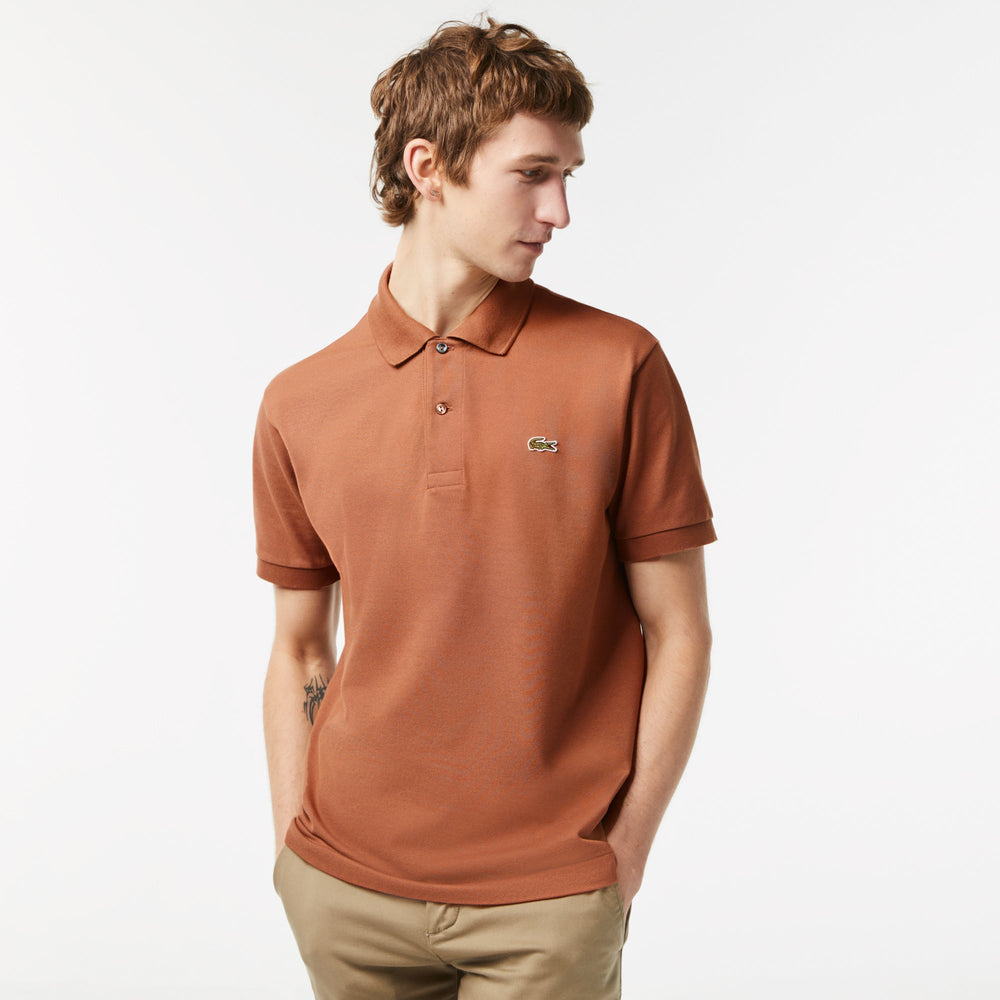 Lacoste Polo Original Marron L.12.12 coton petit piqué - Lothaire