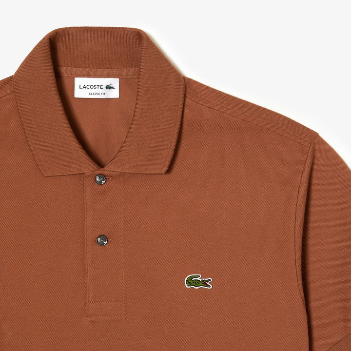 Lacoste Polo Original Marron L.12.12 coton petit piqué - Lothaire