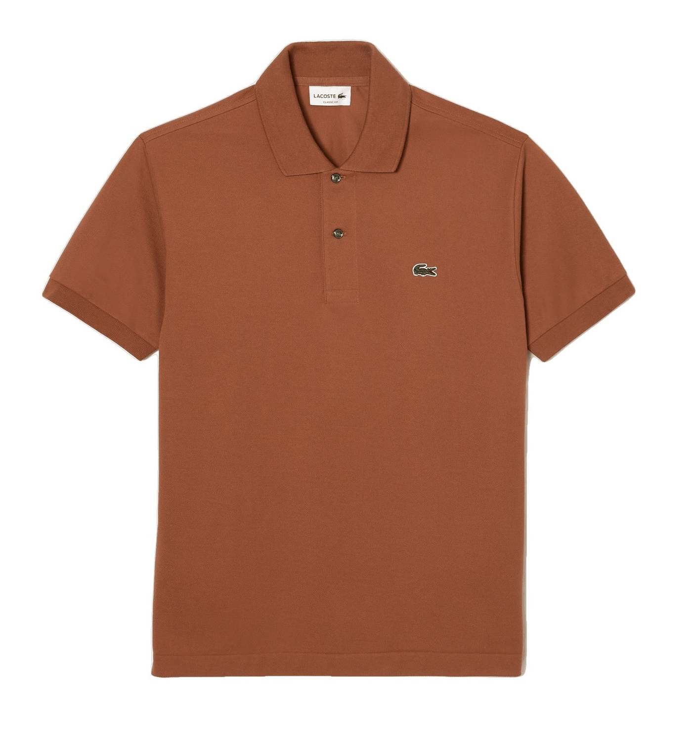 Lacoste Polo Original Marron L.12.12 coton petit piqué - Lothaire