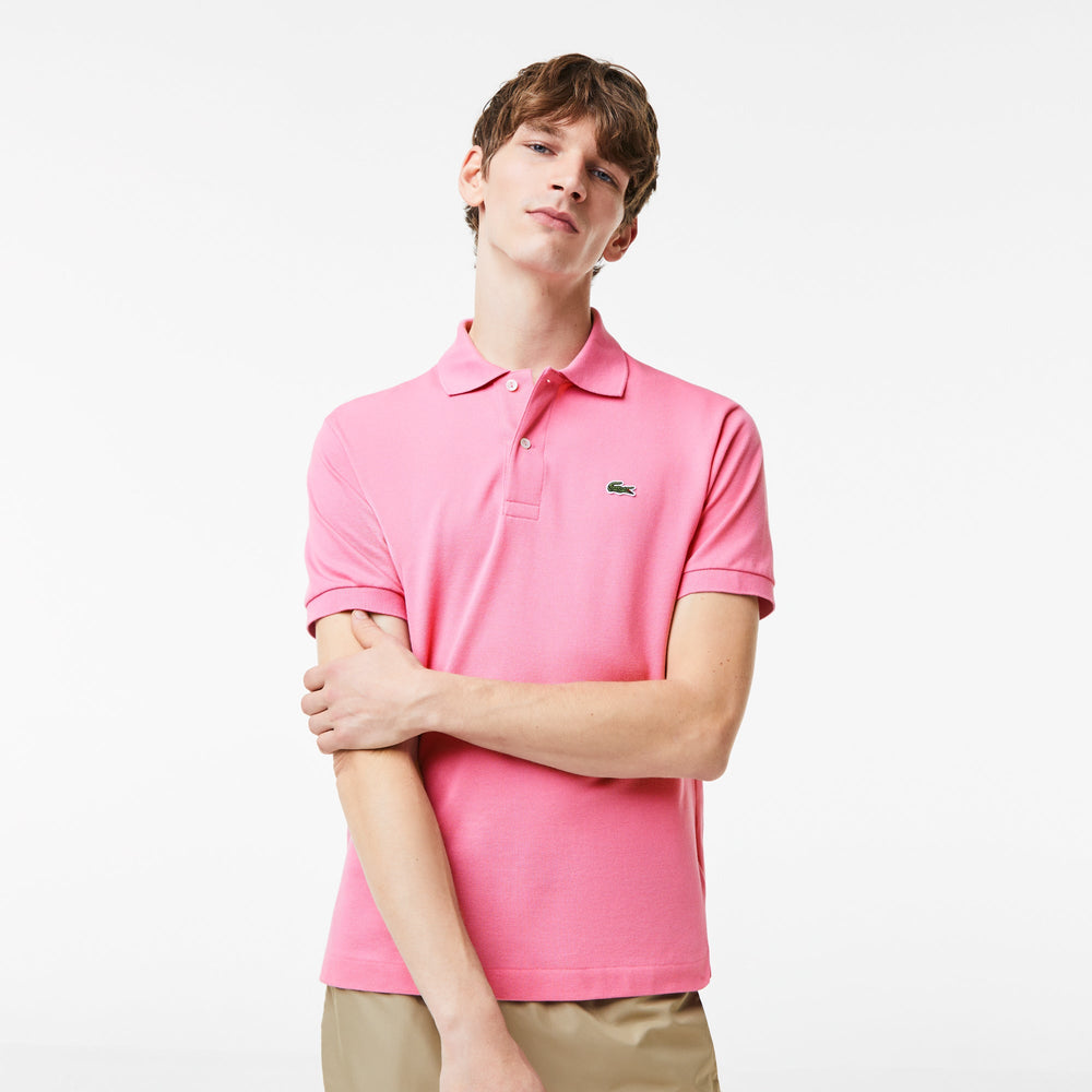 Lacoste Polo Original rose L.12.12 coton petit piqué - Lothaire