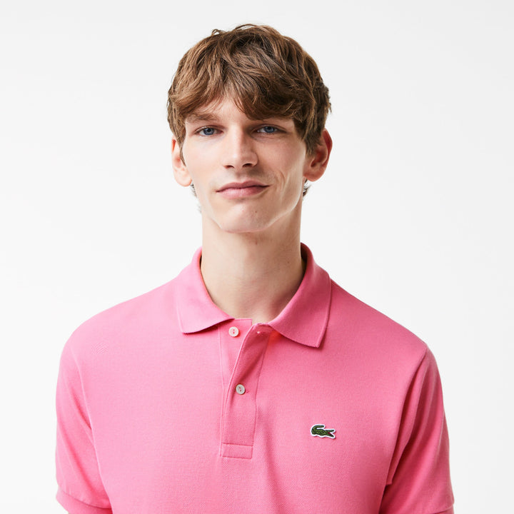 Lacoste Polo Original rose L.12.12 coton petit piqué - Lothaire