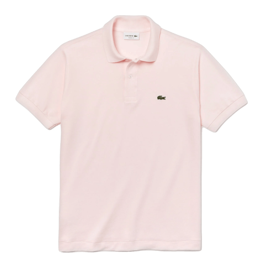 Lacoste Polo Original Rose pale L.12.12 coton petit piqué - Lothaire