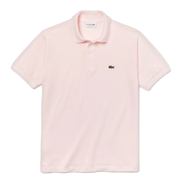 Lacoste Polo Original Rose pale L.12.12 coton petit piqué - Lothaire