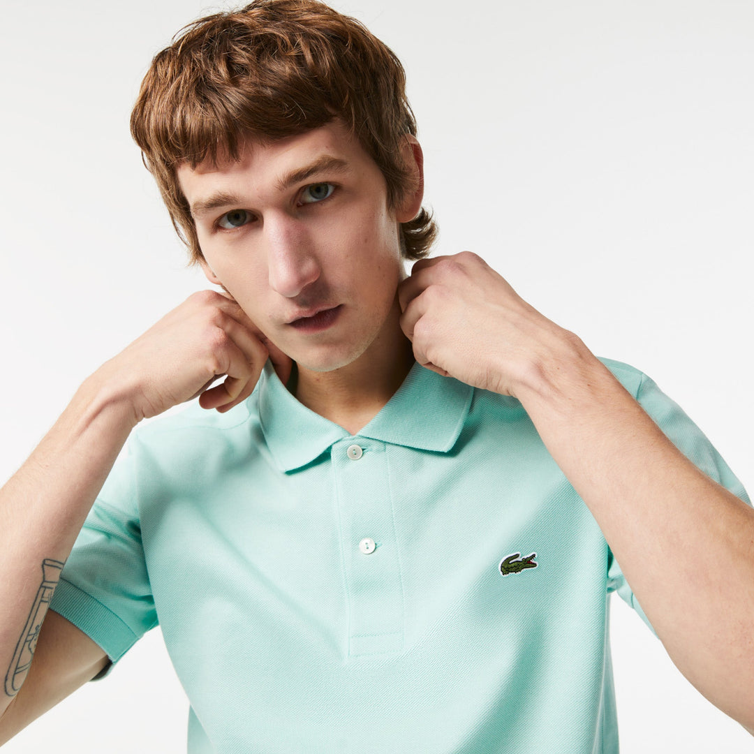 Lacoste Polo Original Vert Clair coton petit piqué – Lothaire