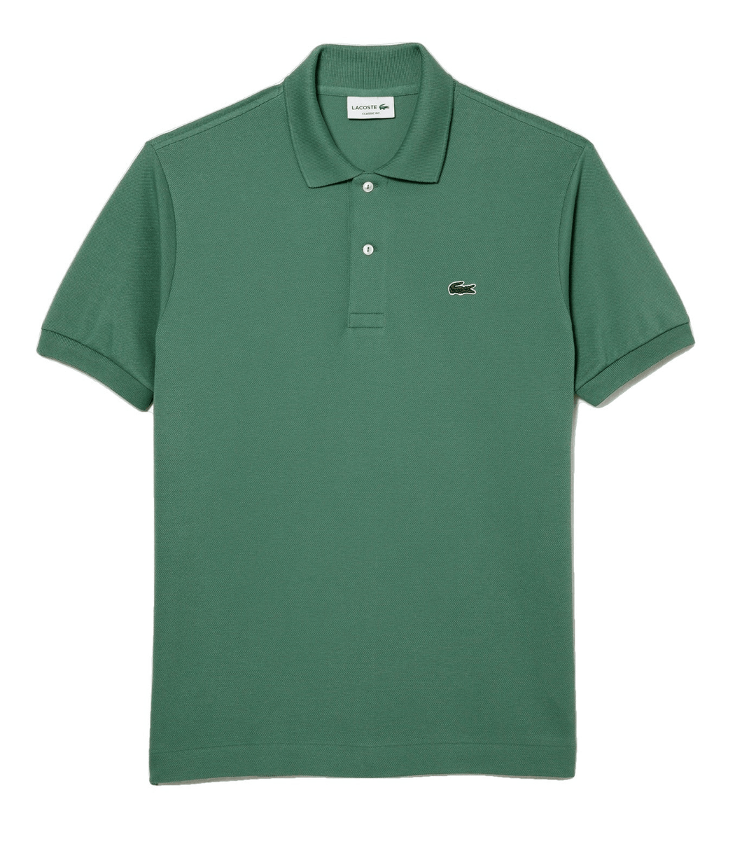 Lacoste Polo Original Vert kaki L.12.12 coton petit piqué - Lothaire