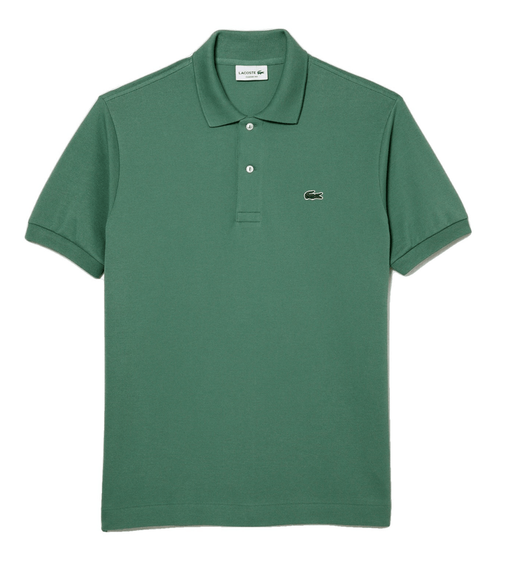 Lacoste Polo Original Vert kaki L.12.12 coton petit piqué - Lothaire