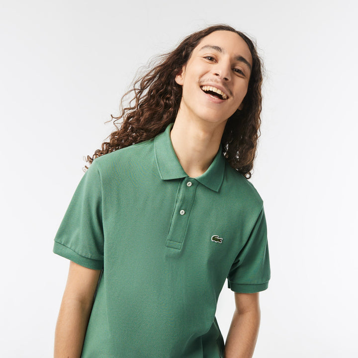 Lacoste Polo Original Vert kaki L.12.12 coton petit piqué - Lothaire