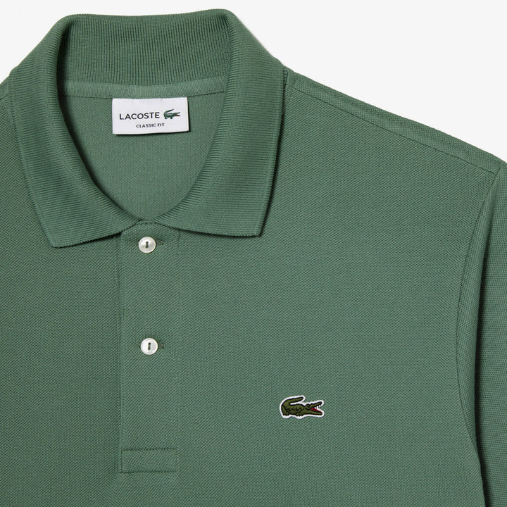 Lacoste Polo Original Vert kaki L.12.12 coton petit piqué - Lothaire