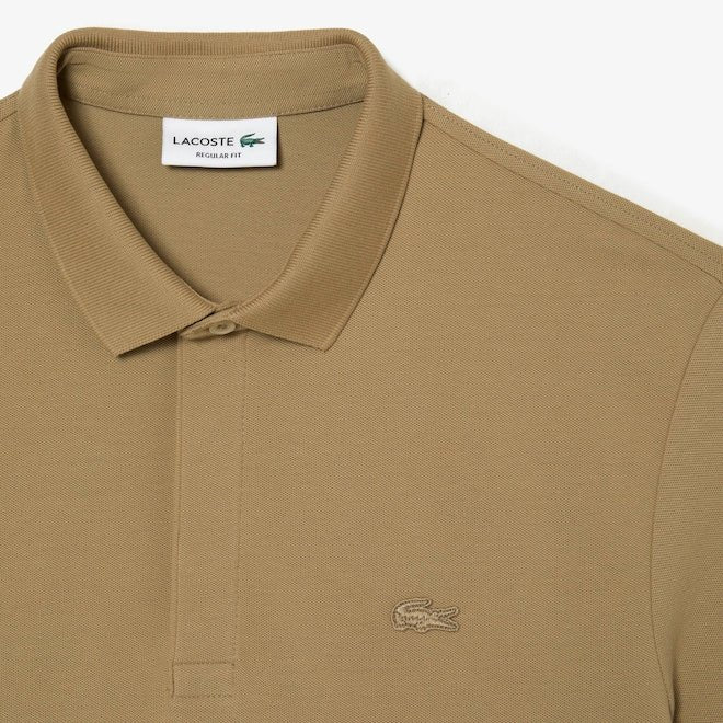 Lacoste Polo Smart Paris beige coton stretch - Lothaire