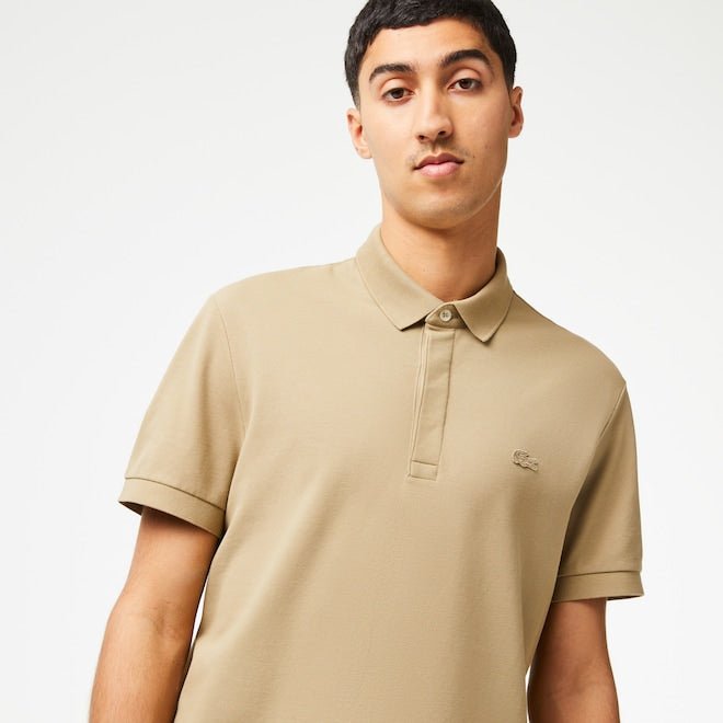 Lacoste Polo Smart Paris beige coton stretch - Lothaire