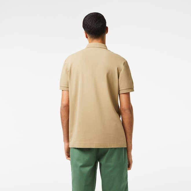 Lacoste Polo Smart Paris beige coton stretch - Lothaire