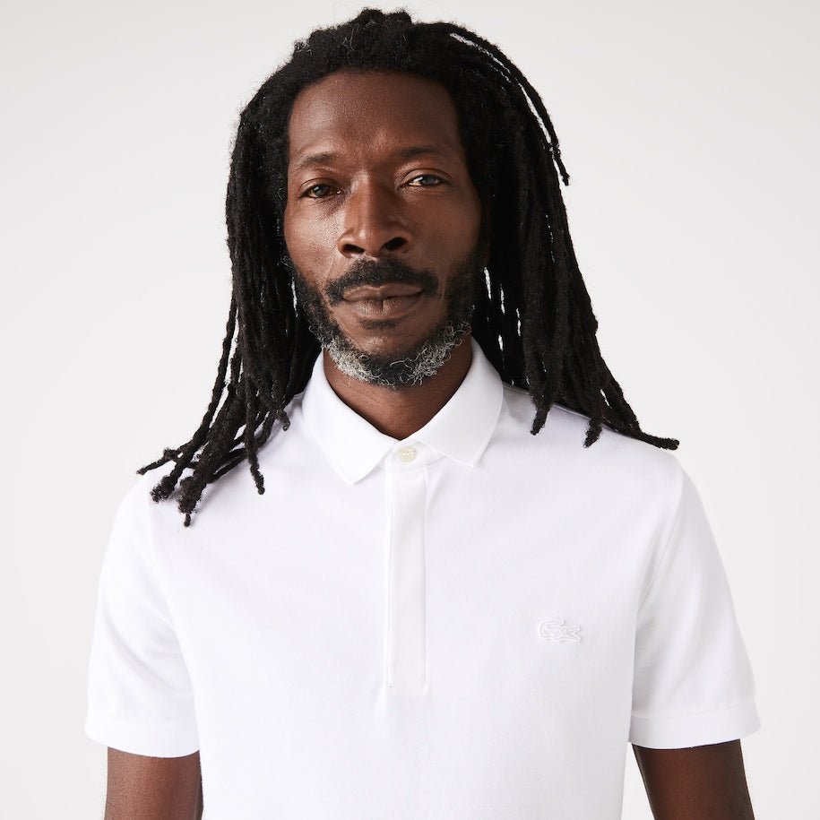 Lacoste Polo Smart Paris blanc coton stretch - Lothaire