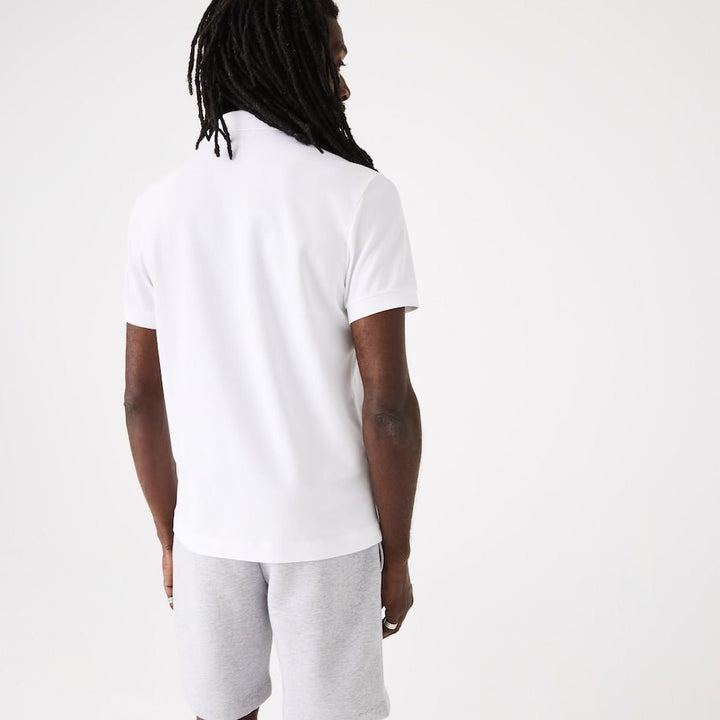Lacoste Polo Smart Paris blanc coton stretch - Lothaire