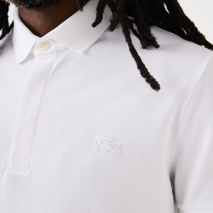 Lacoste Polo Smart Paris blanc coton stretch - Lothaire