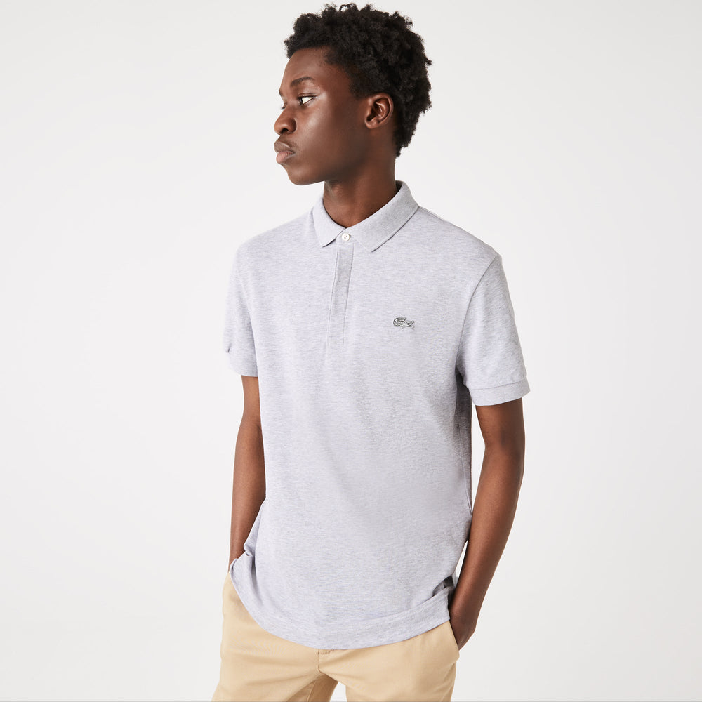 Lacoste Polo Smart Paris gris coton stretch - Lothaire