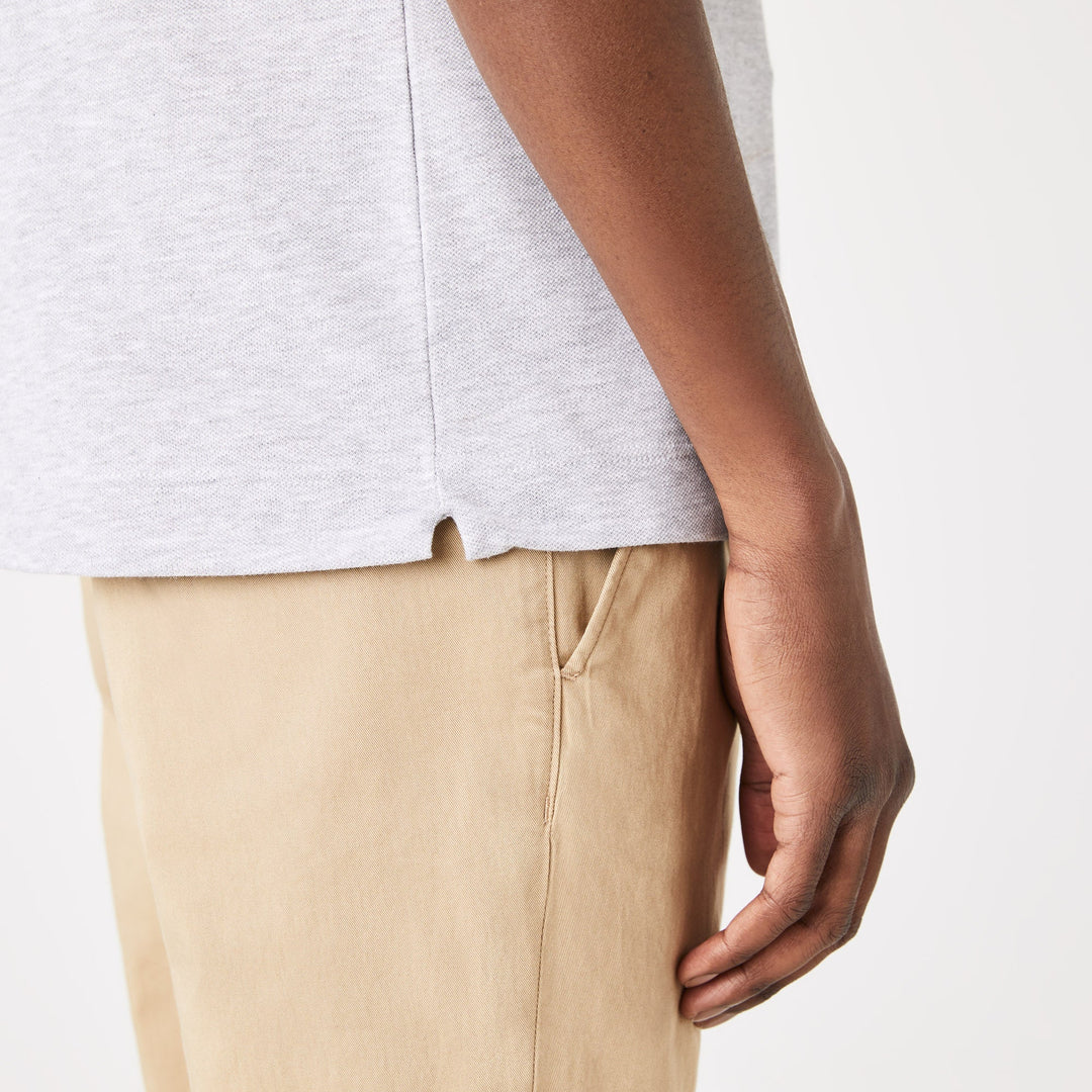 Lacoste Polo Smart Paris gris coton stretch - Lothaire