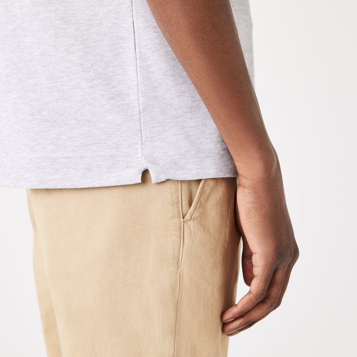 Lacoste Polo Smart Paris gris coton stretch - Lothaire