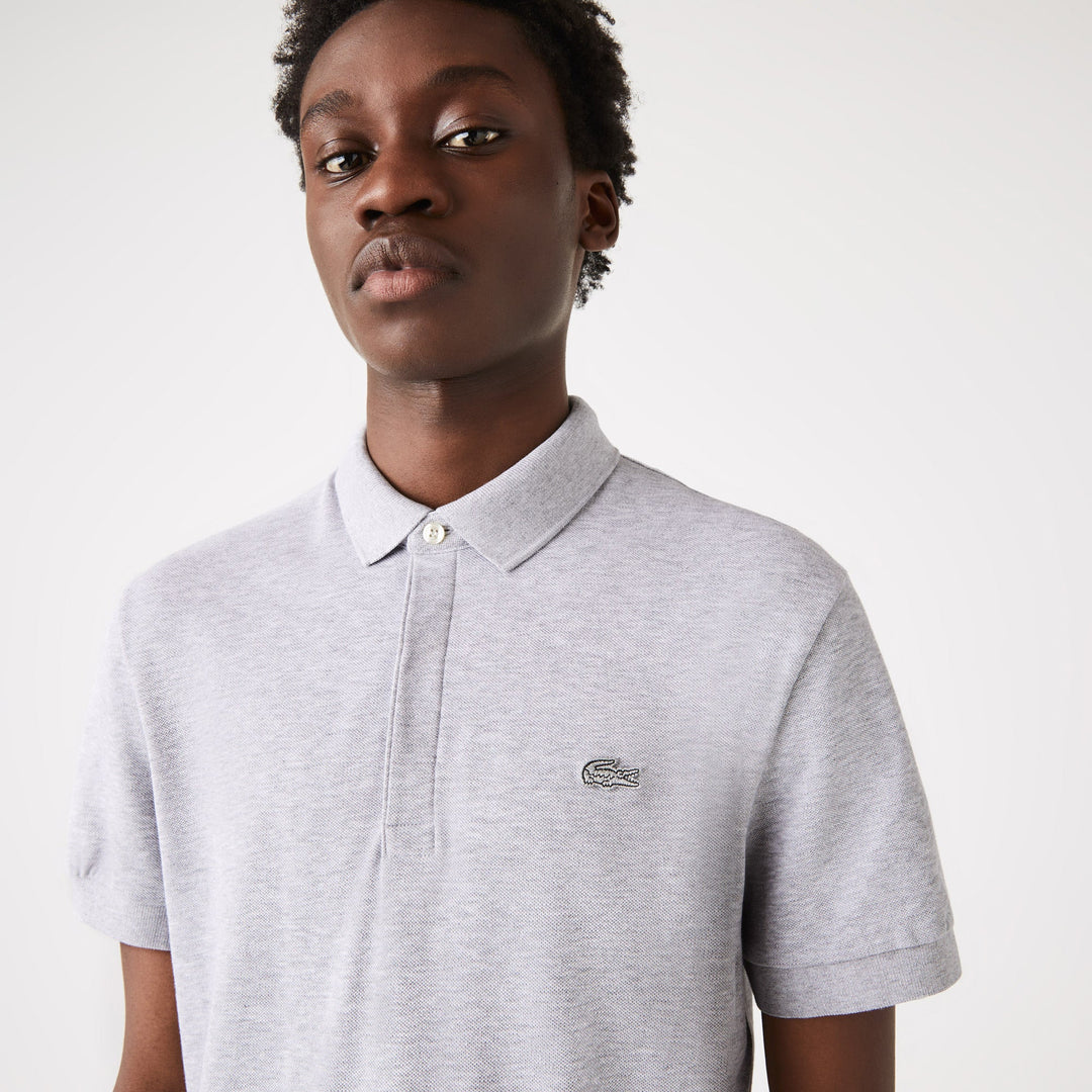 Lacoste Polo Smart Paris gris coton stretch - Lothaire