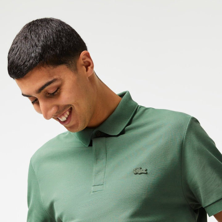 Lacoste Polo Smart Paris kaki coton stretch - Lothaire