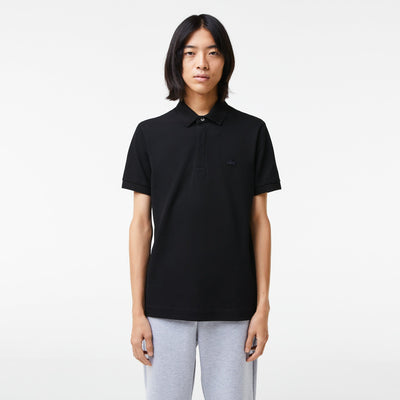 Lacoste Polo Smart Paris noir coton stretch - Lothaire