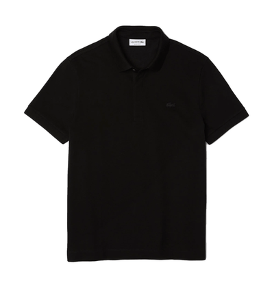 Lacoste Polo Smart Paris noir coton stretch - Lothaire