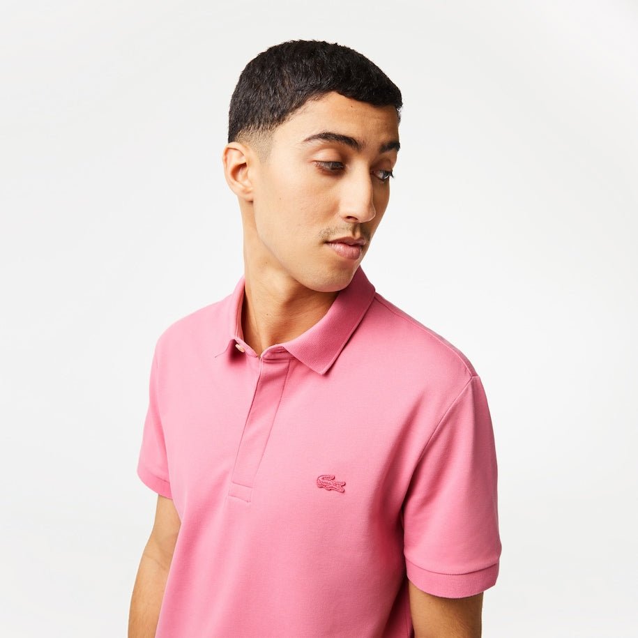 Lacoste Polo Smart Paris rose coton stretch - Lothaire