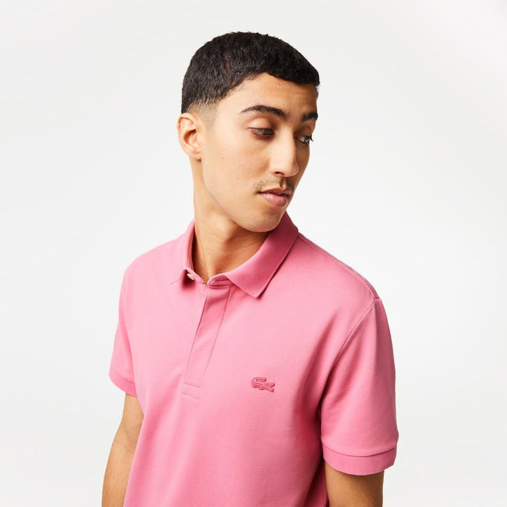 Lacoste Polo Smart Paris rose coton stretch - Lothaire
