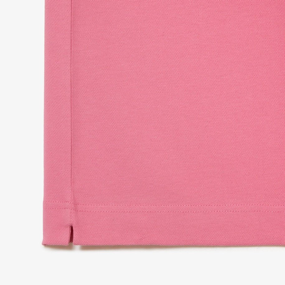 Lacoste Polo Smart Paris rose coton stretch - Lothaire