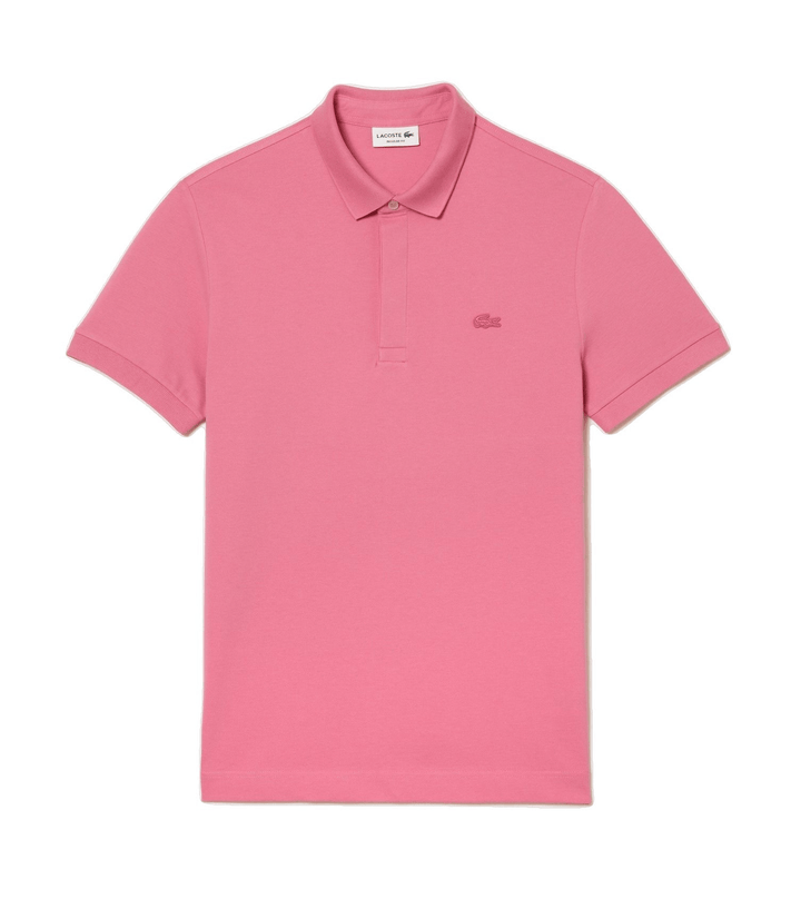 Lacoste Polo Smart Paris rose coton stretch - Lothaire