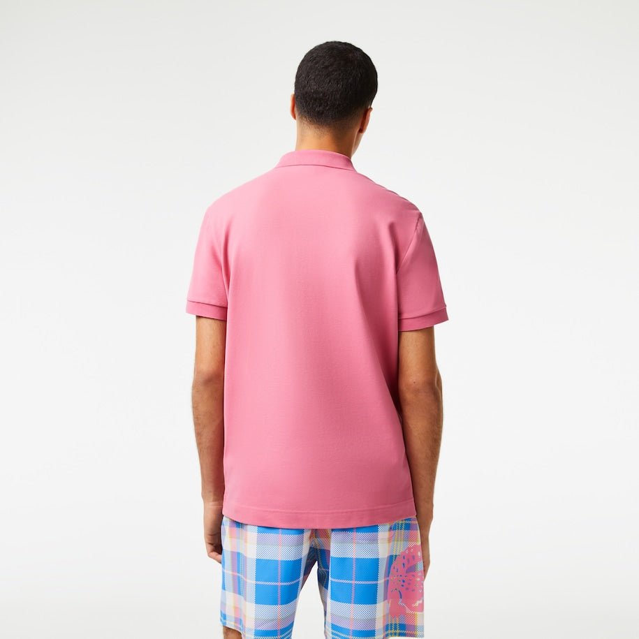 Lacoste Polo Smart Paris rose coton stretch - Lothaire