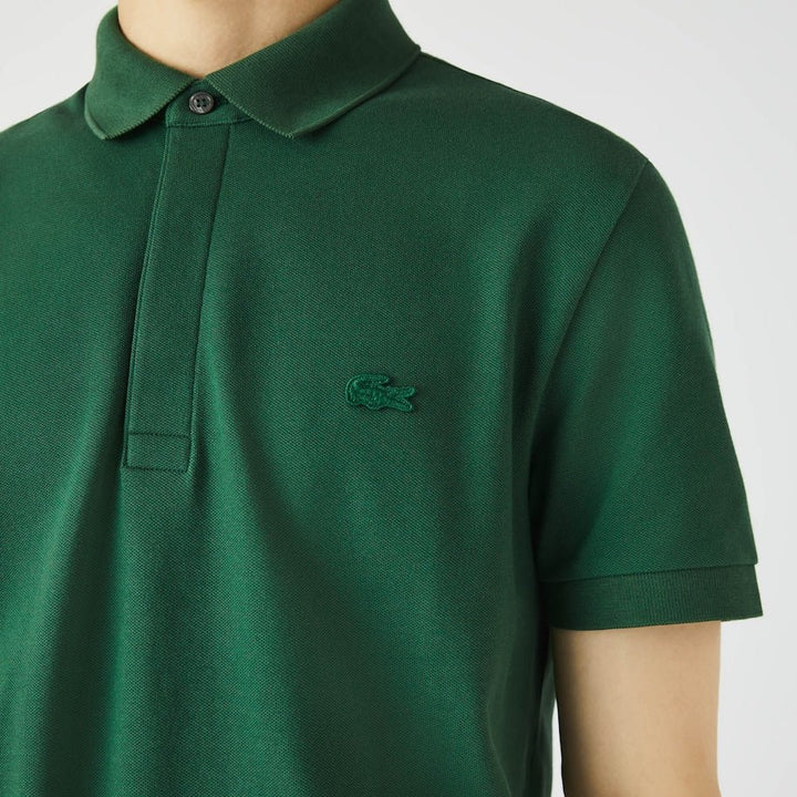 Lacoste Polo Smart Paris vert coton stretch - Lothaire