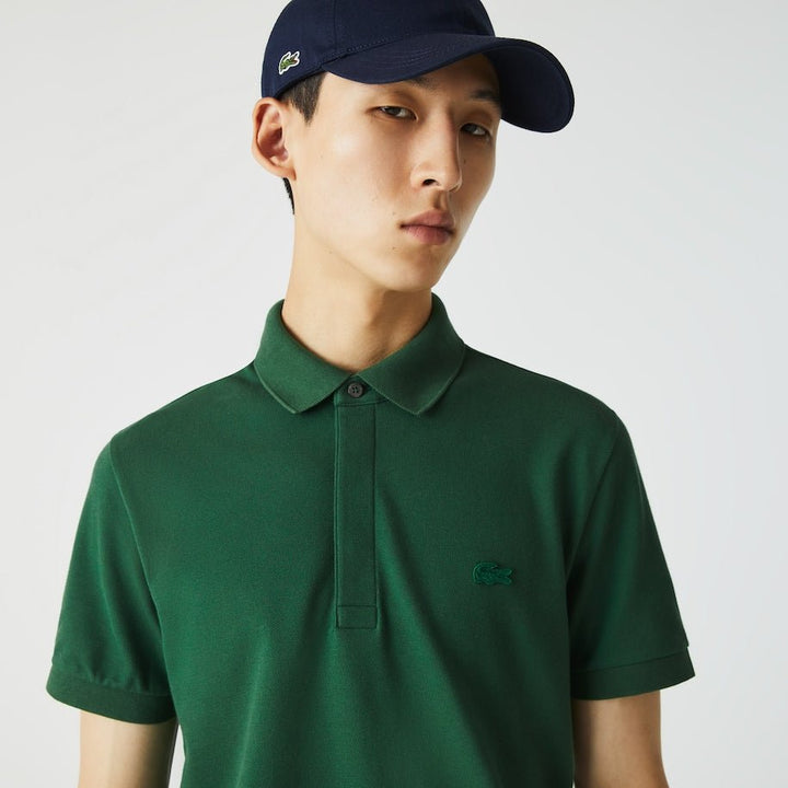 Lacoste Polo Smart Paris vert coton stretch - Lothaire