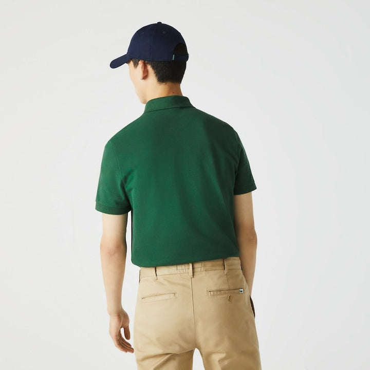 Lacoste Polo Smart Paris vert coton stretch - Lothaire