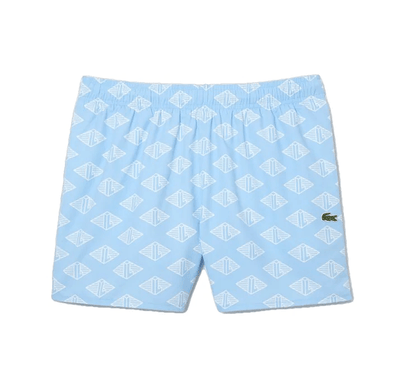 Lacoste Short de bain bleu bicolore - Lothaire