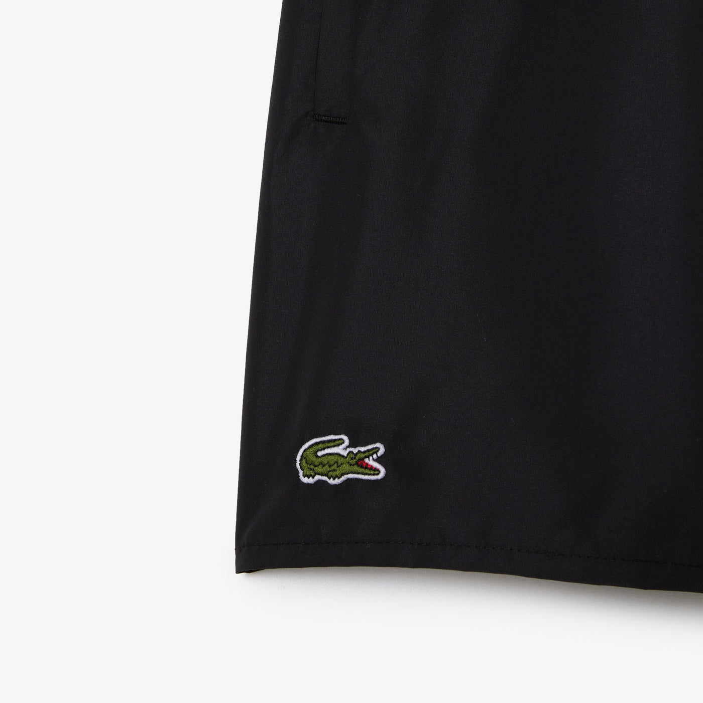Lacoste Short de bain noir léger à séchage rapide - Lothaire
