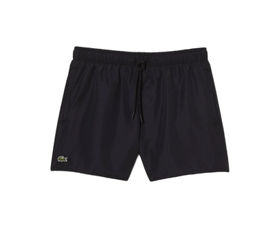 Lacoste Short de bain noir léger à séchage rapide - Lothaire