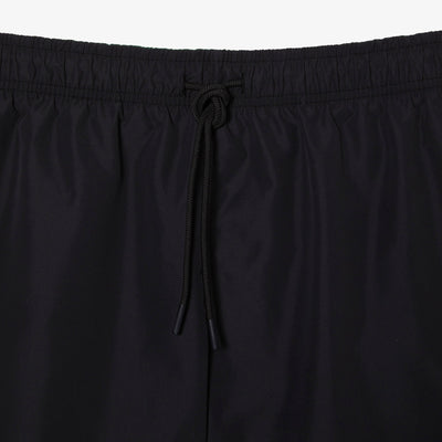 Lacoste Short de bain noir léger à séchage rapide - Lothaire