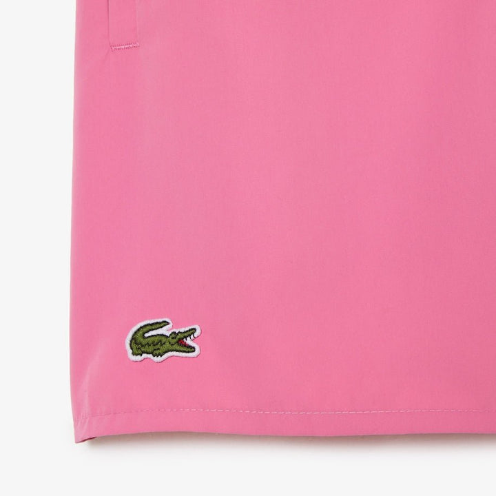 Lacoste Short de bain rose léger à séchage rapide - Lothaire