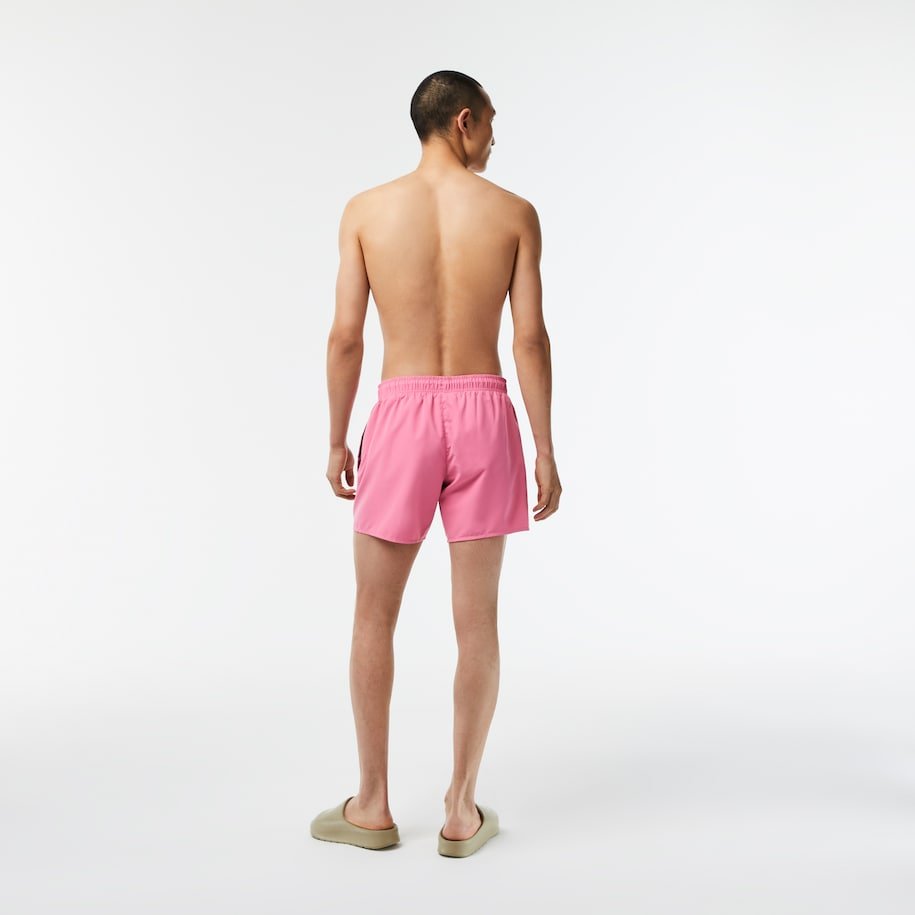 Lacoste Short de bain rose léger à séchage rapide - Lothaire