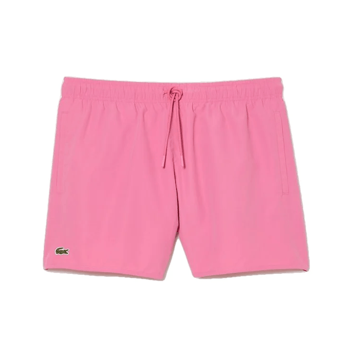Lacoste Short de bain rose léger à séchage rapide - Lothaire