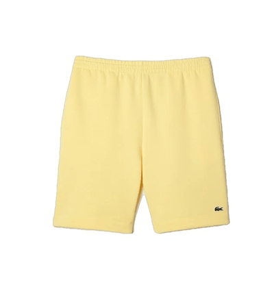 Lacoste Short léger jaune en molleton - Lothaire
